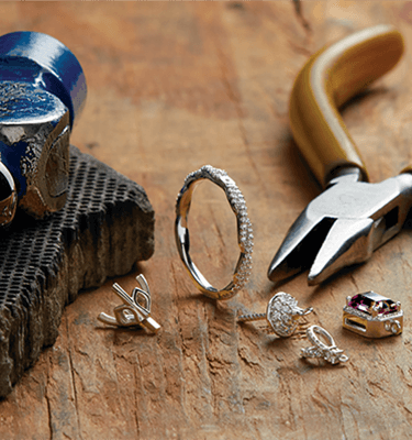 gold jewelry finding to make engagement rings